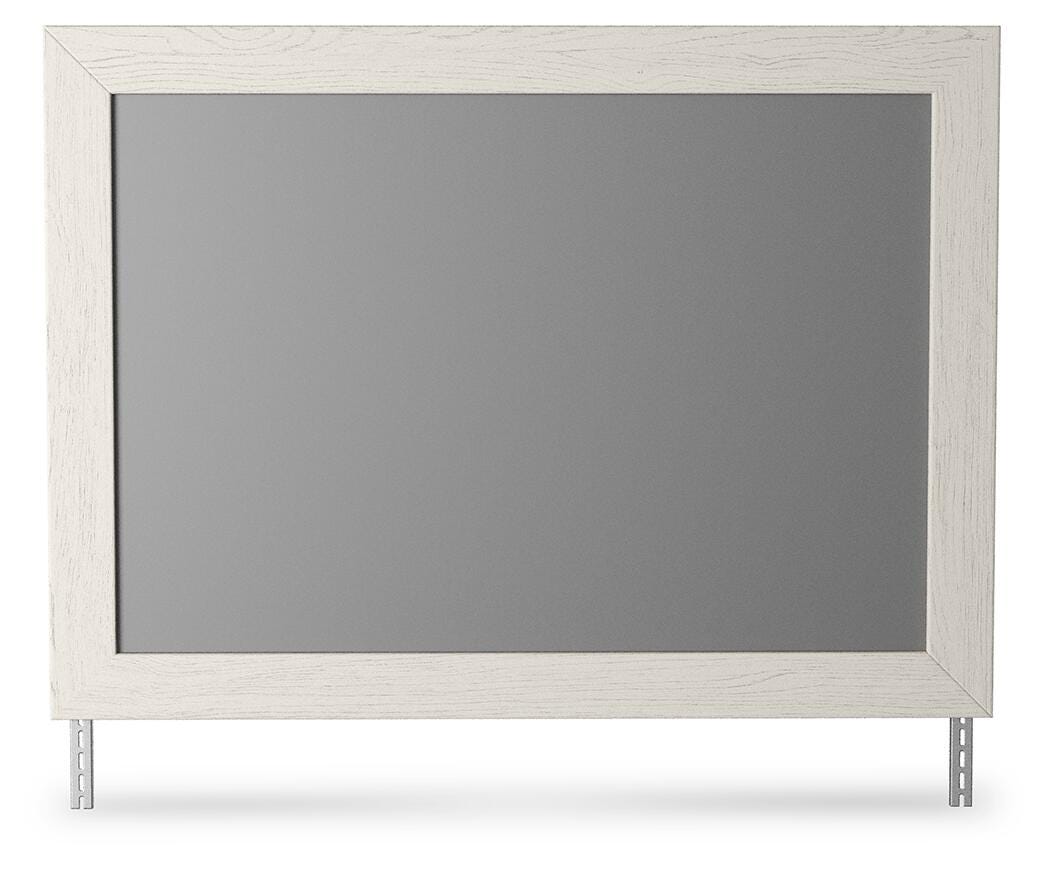 Stelsie White Bedroom Mirror (Mirror Only) from Ashley Furniture - Luna Furniture
