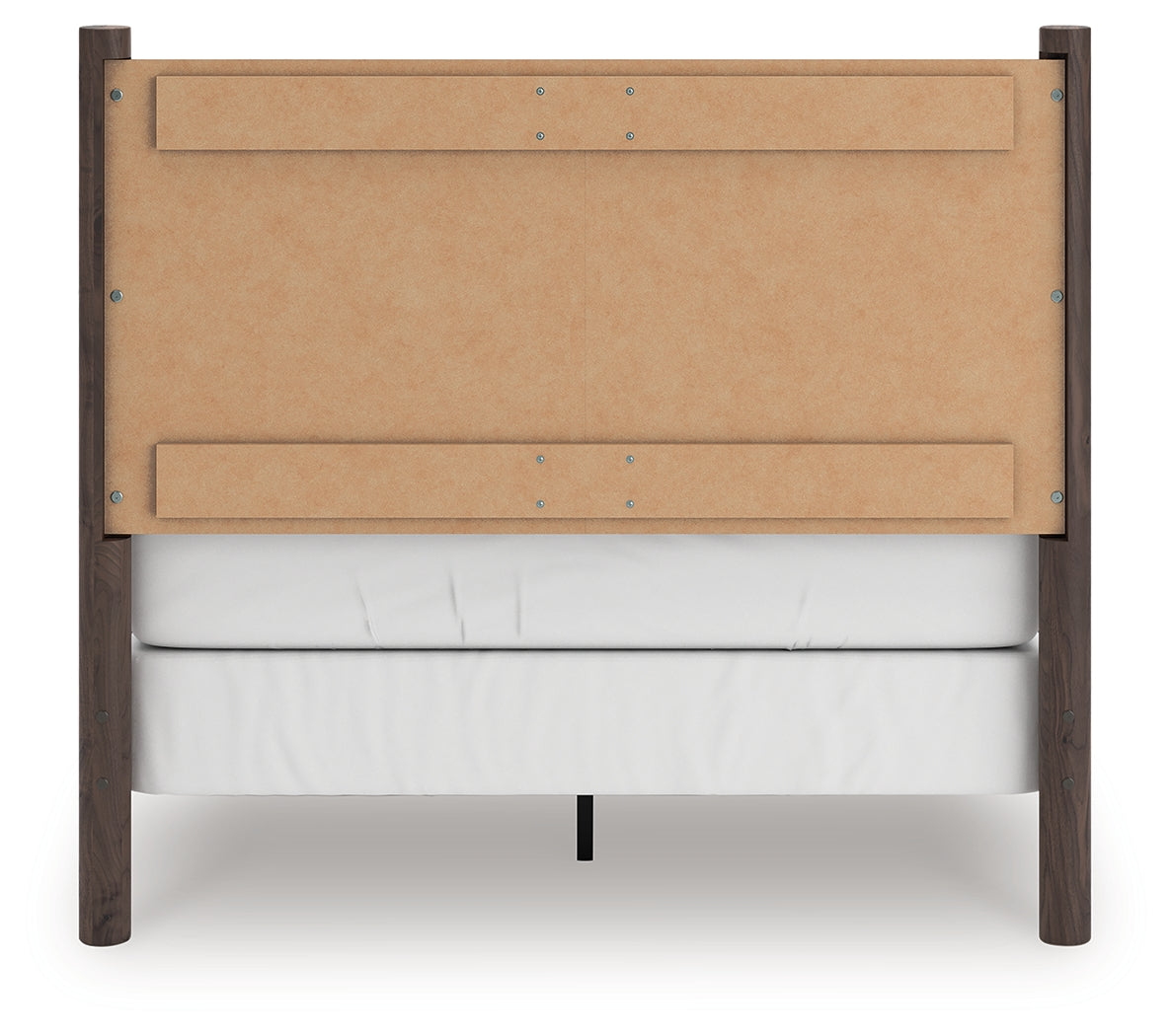 Pamytta Brown Full Panel Bed, Dresser and Mirror from Ashley Furniture - Luna Furniture
