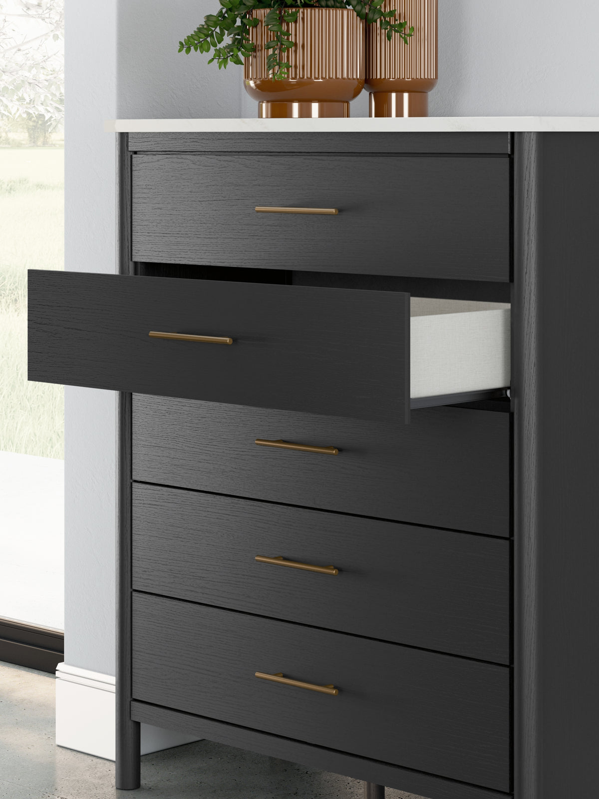 Cadmori Two-tone Chest of Drawers from Ashley - Luna Furniture