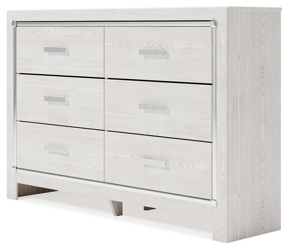 Altyra White King Storage Bed, Dresser and Nightstand from Ashley Furniture - Luna Furniture