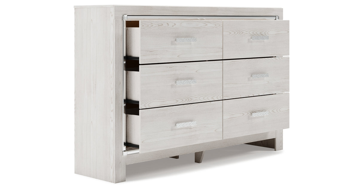 Altyra Queen Bookcase Bed, Dresser, Chest and Nightstand from Ashley - Luna Furniture