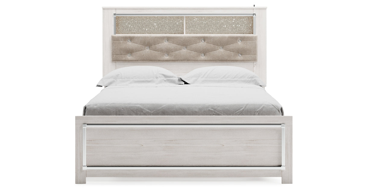 Altyra Queen Bookcase Bed, Dresser, Chest and Nightstand from Ashley - Luna Furniture