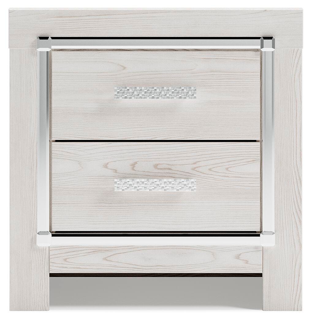 Altyra White Queen Storage Bed, Dresser, Mirror, Chest and Nightstand from Ashley - Luna Furniture