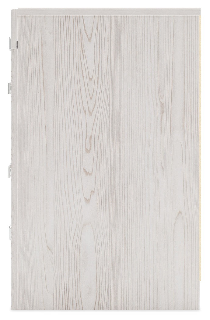 Altyra White Queen Storage Bed, Dresser, Mirror, Chest and Nightstand from Ashley - Luna Furniture