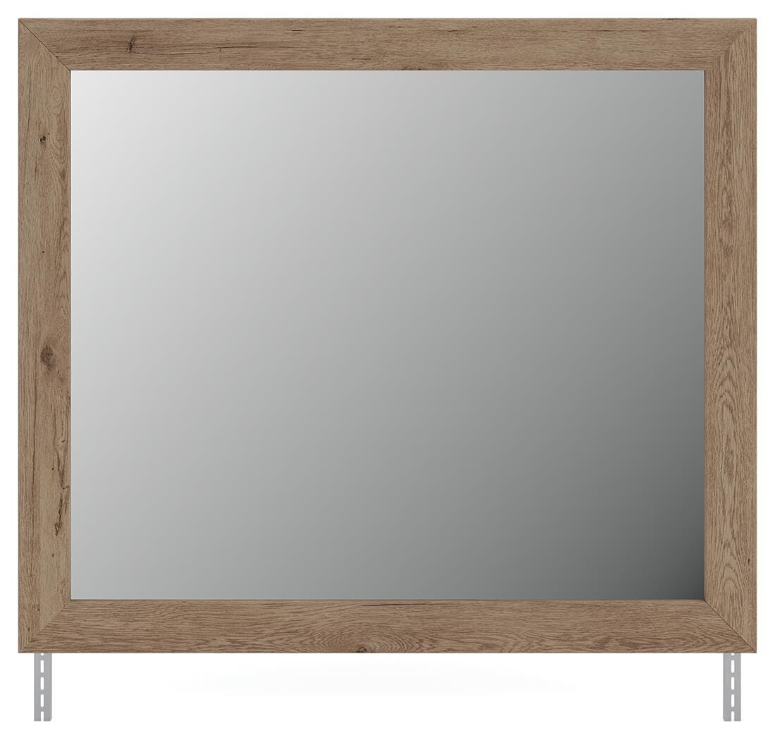 Oliandon Light Brown Bedroom Mirror from Ashley Furniture - Luna Furniture
