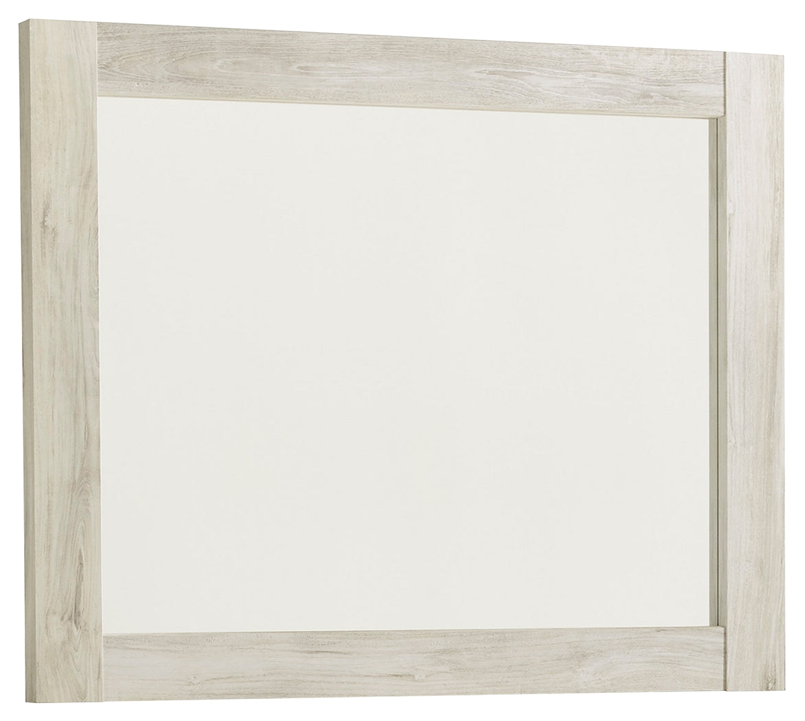 Bellaby Whitewash Bedroom Mirror (Mirror Only) from Ashley Furniture - Luna Furniture