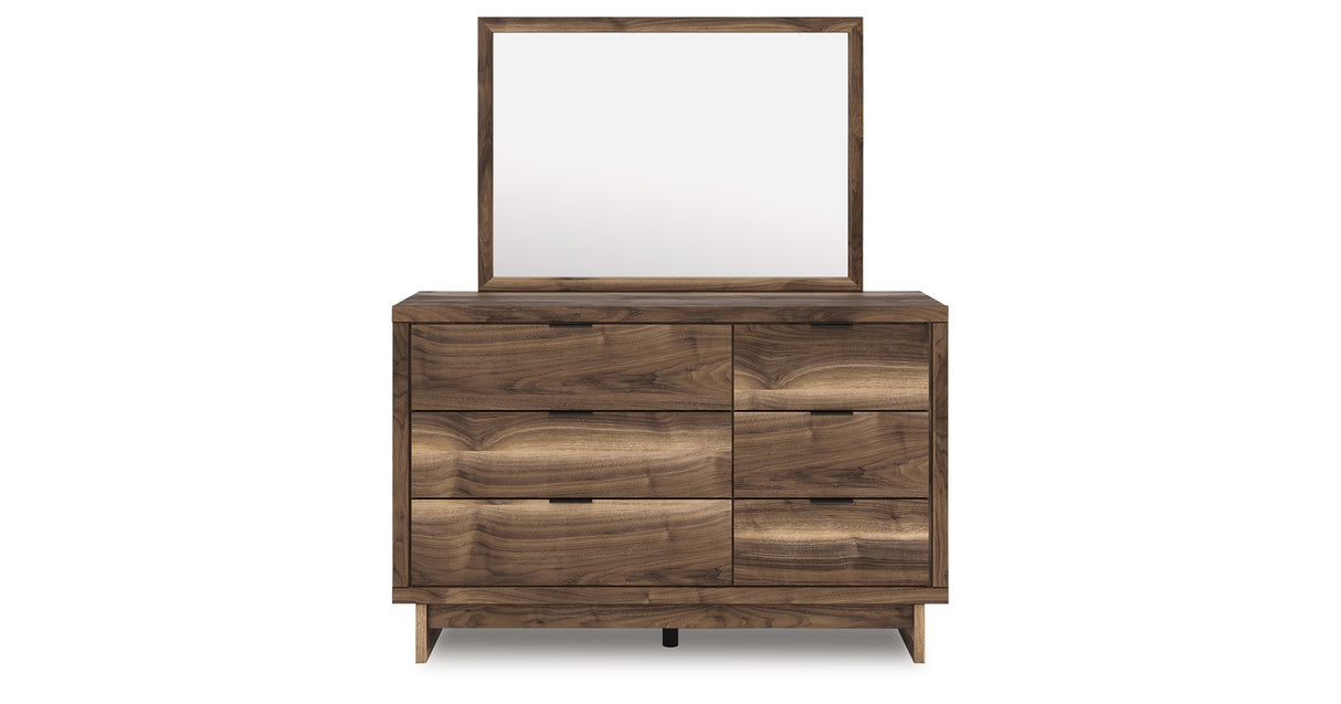 Chirason Brown Dresser and Mirror from Ashley - Luna Furniture