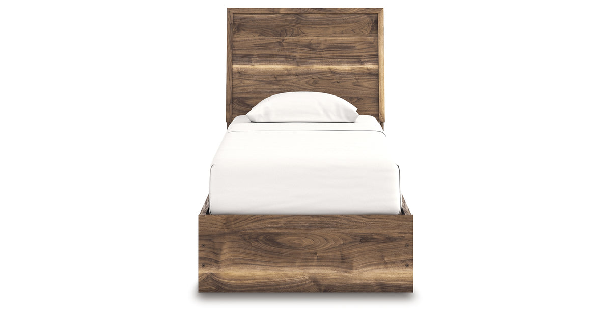 Chirason Twin Panel Bed with Storage, Dresser and Mirror from Ashley Furniture - Luna Furniture