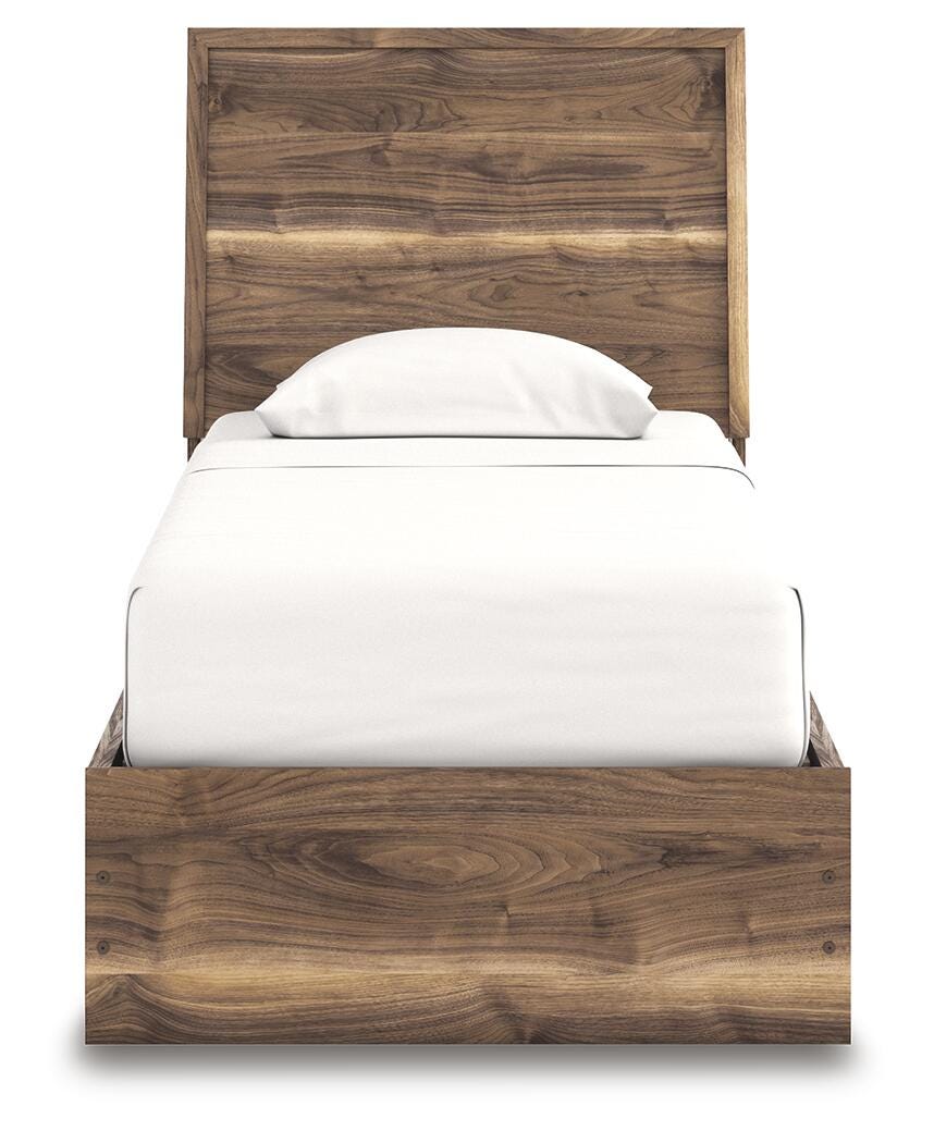 Chirason Twin Panel Bed with Storage, Dresser and Mirror from Ashley Furniture - Luna Furniture