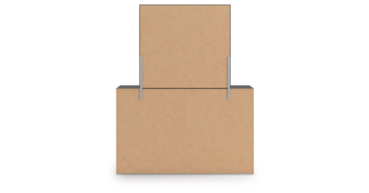 Zuraleus King Upholstered Bed, Dresser, Mirror and 2 Nightstands from Ashley Furniture - Luna Furniture