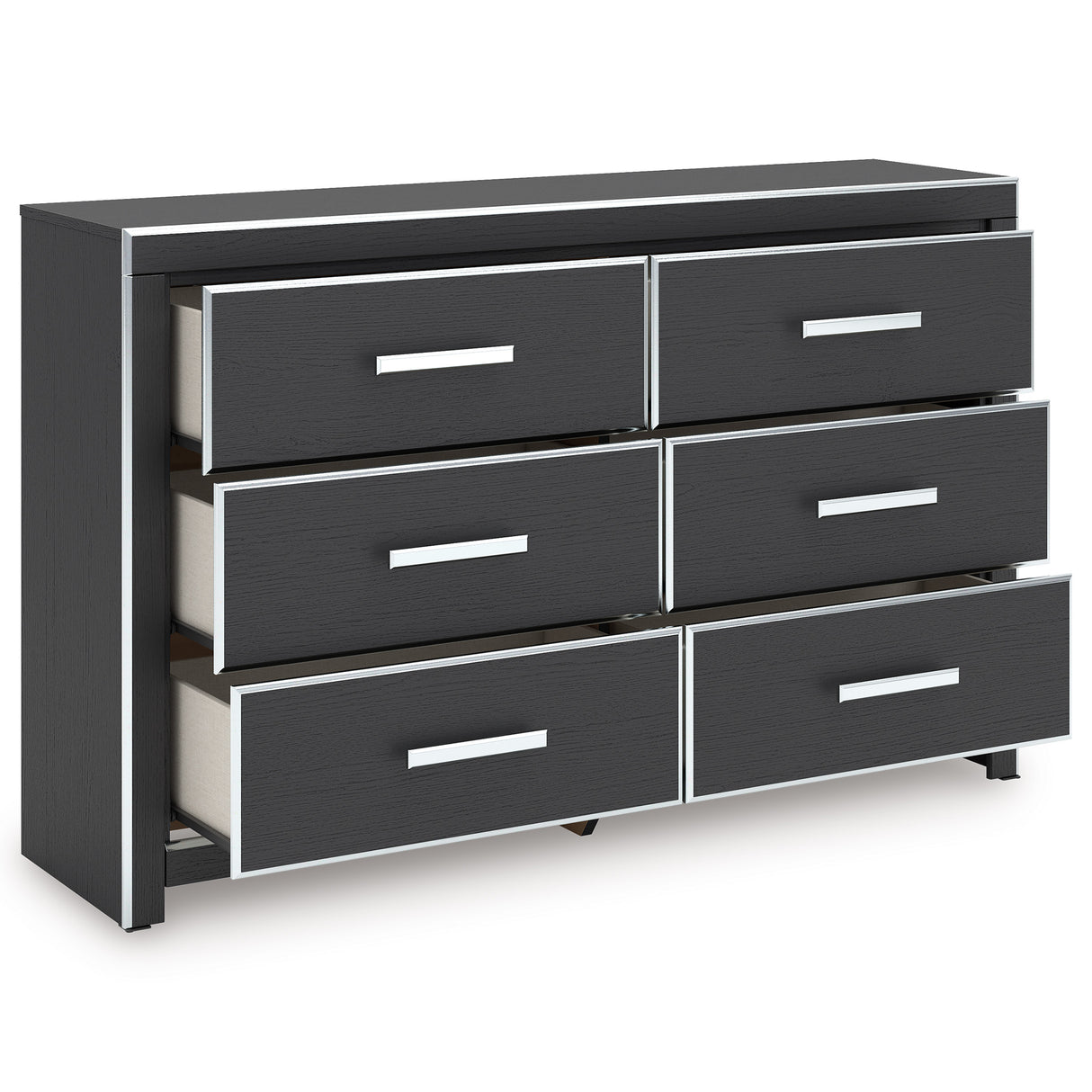 Zuraleus Black Upholstered Panel Bedroom Set from Ashley Furniture - Luna Furniture