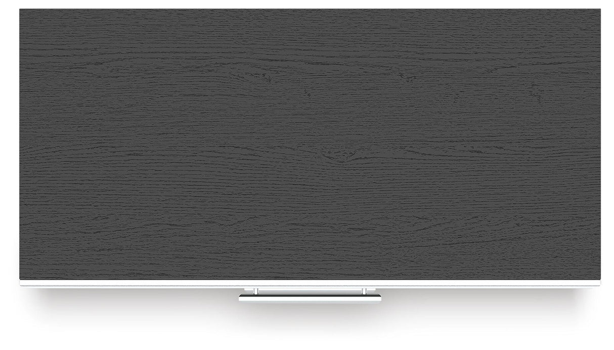Zuraleus Black King Upholstered Bed, 2 Chests and 2 Nightstands from Ashley - Luna Furniture