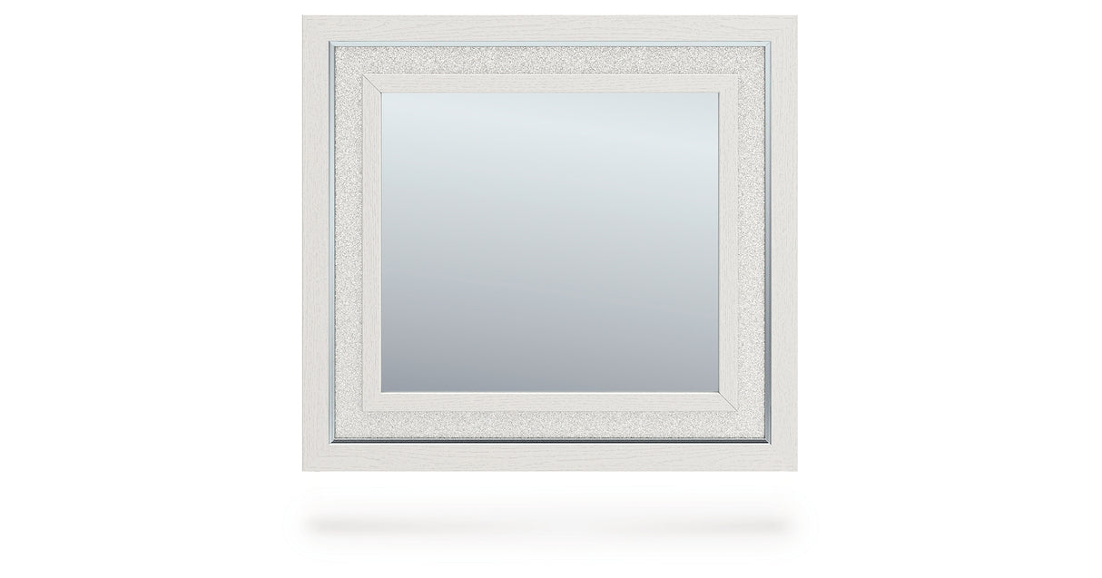 Zuraleus White Bedroom Mirror from Ashley Furniture - Luna Furniture