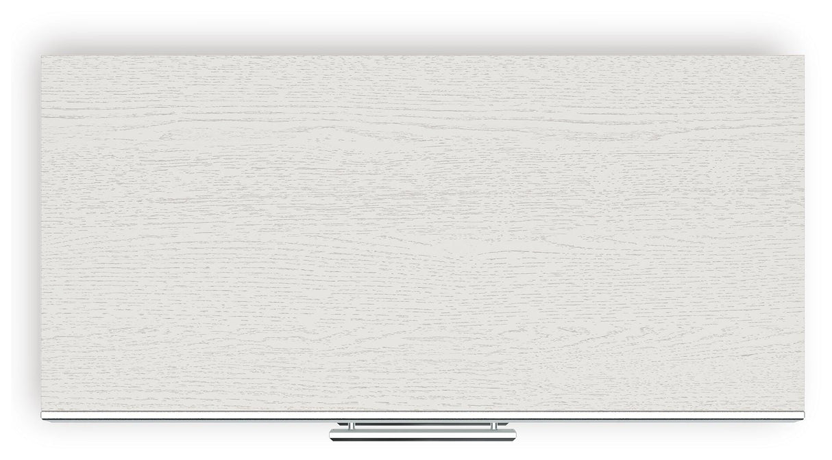 Zuraleus White Queen Upholstered Panel Bed with Dresser and Chest from Ashley - Luna Furniture