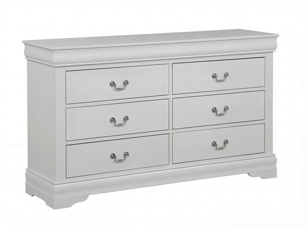 Louis Philip Greige Dresser