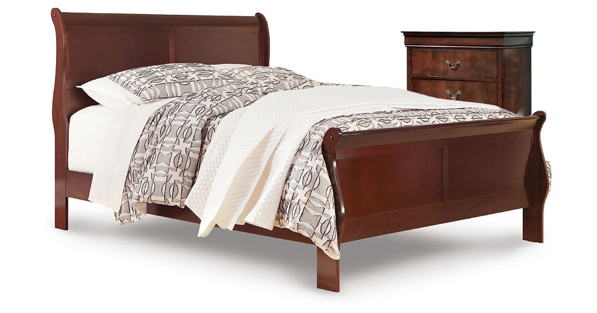 Alisdair King Sleigh Bed and Chest from Ashley Furniture - Luna Furniture