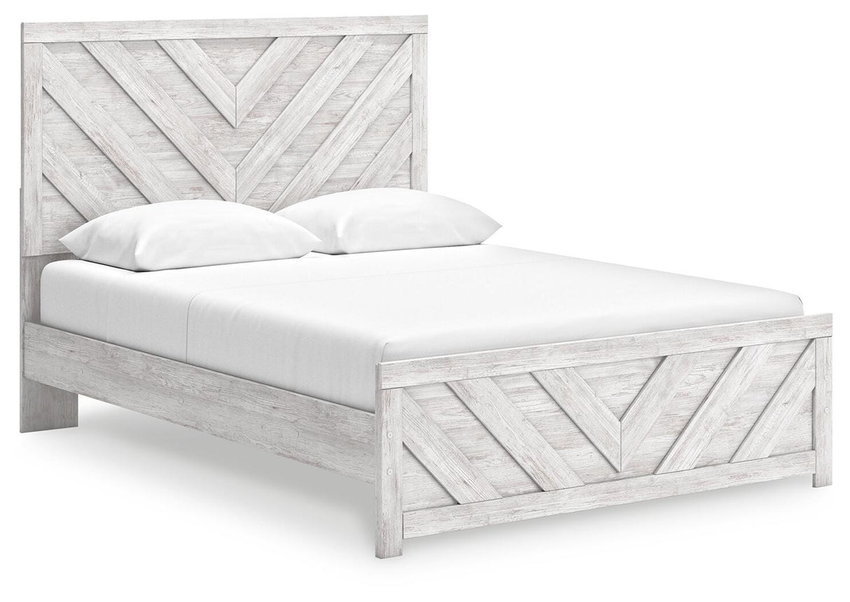 Cayboni Queen Panel Bed, Chest and Nightstand from Ashley - Luna Furniture