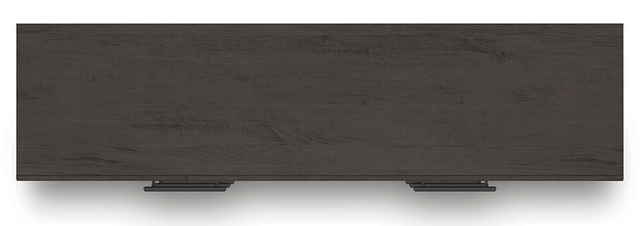 Prendonea Charcoal King Panel Bed, Dresser and Nightstand