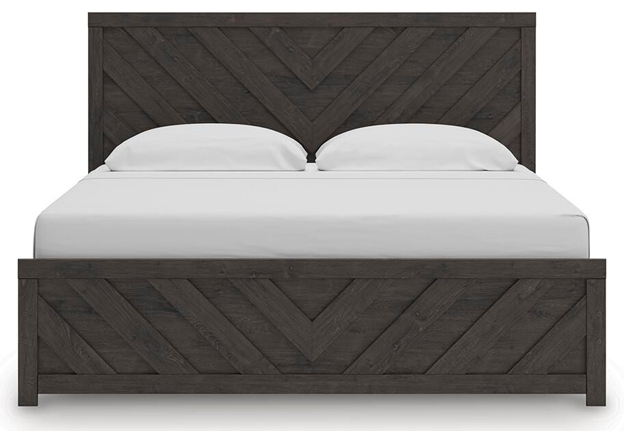 Prendonea King Panel Bed, Dresser and 2 Nightstands from Ashley - Luna Furniture
