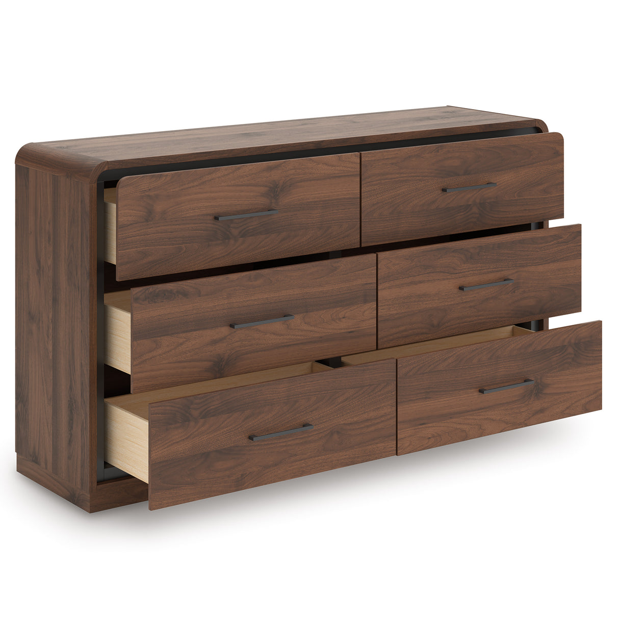 Fortlorn Walnut Brown Panel Bedroom Set from Ashley Furniture - Luna Furniture