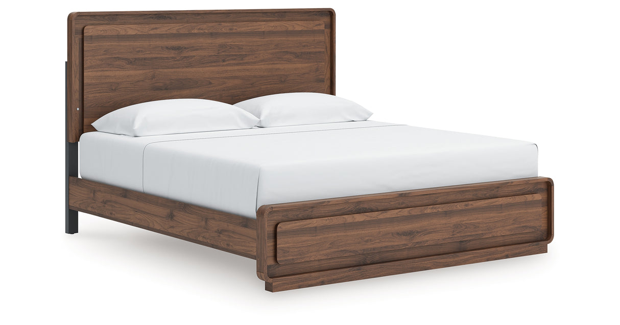 Fortlorn King Panel Bed and 2 Nightstands from Ashley Furniture - Luna Furniture
