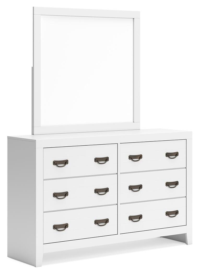 Binterglen King Panel Bed, Dresser, Chest and 2 Nightstands from Ashley - Luna Furniture