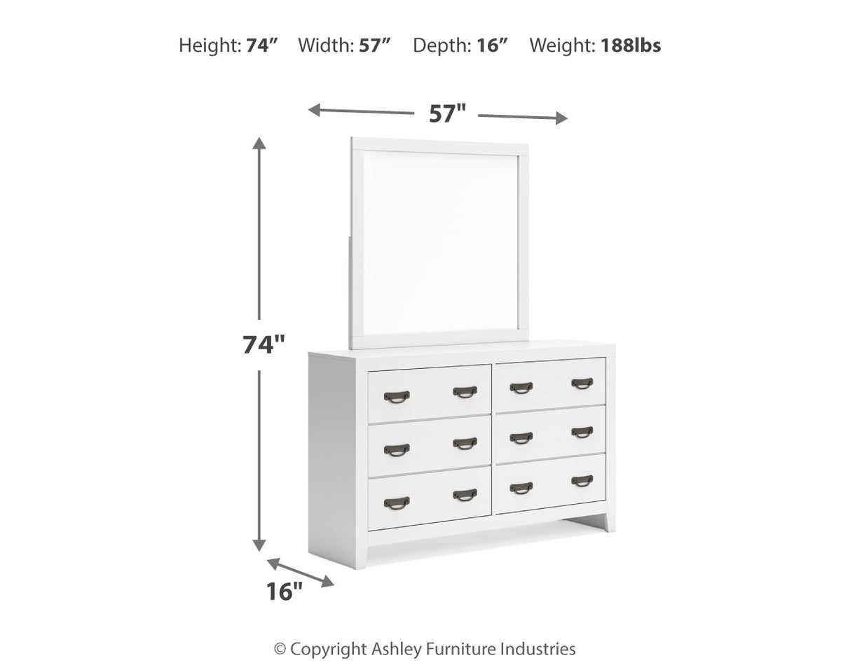 Binterglen White Panel Bedroom Set from Ashley Furniture - Luna Furniture