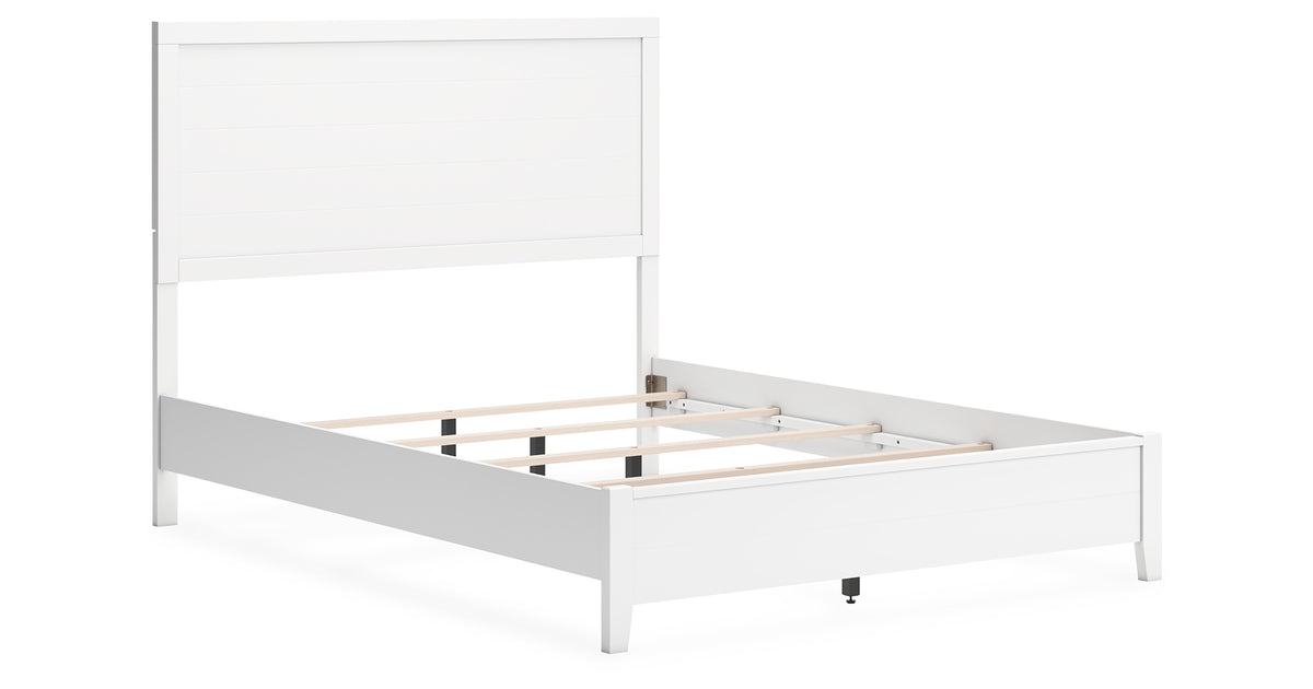 Binterglen White Queen Panel Bed from Ashley - Luna Furniture