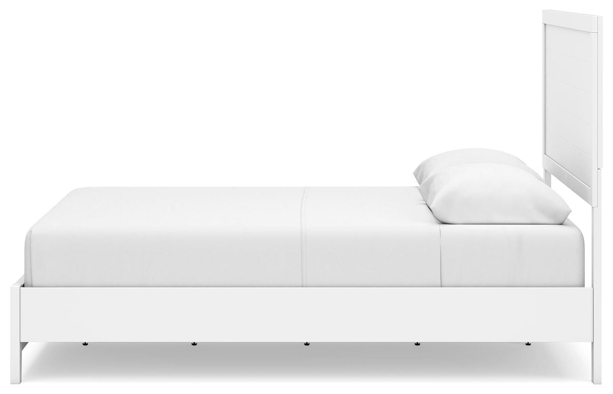 Binterglen White Queen Panel Bed from Ashley - Luna Furniture