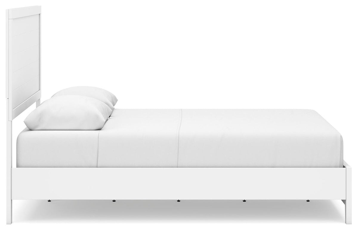 Binterglen White Queen Panel Bed from Ashley - Luna Furniture