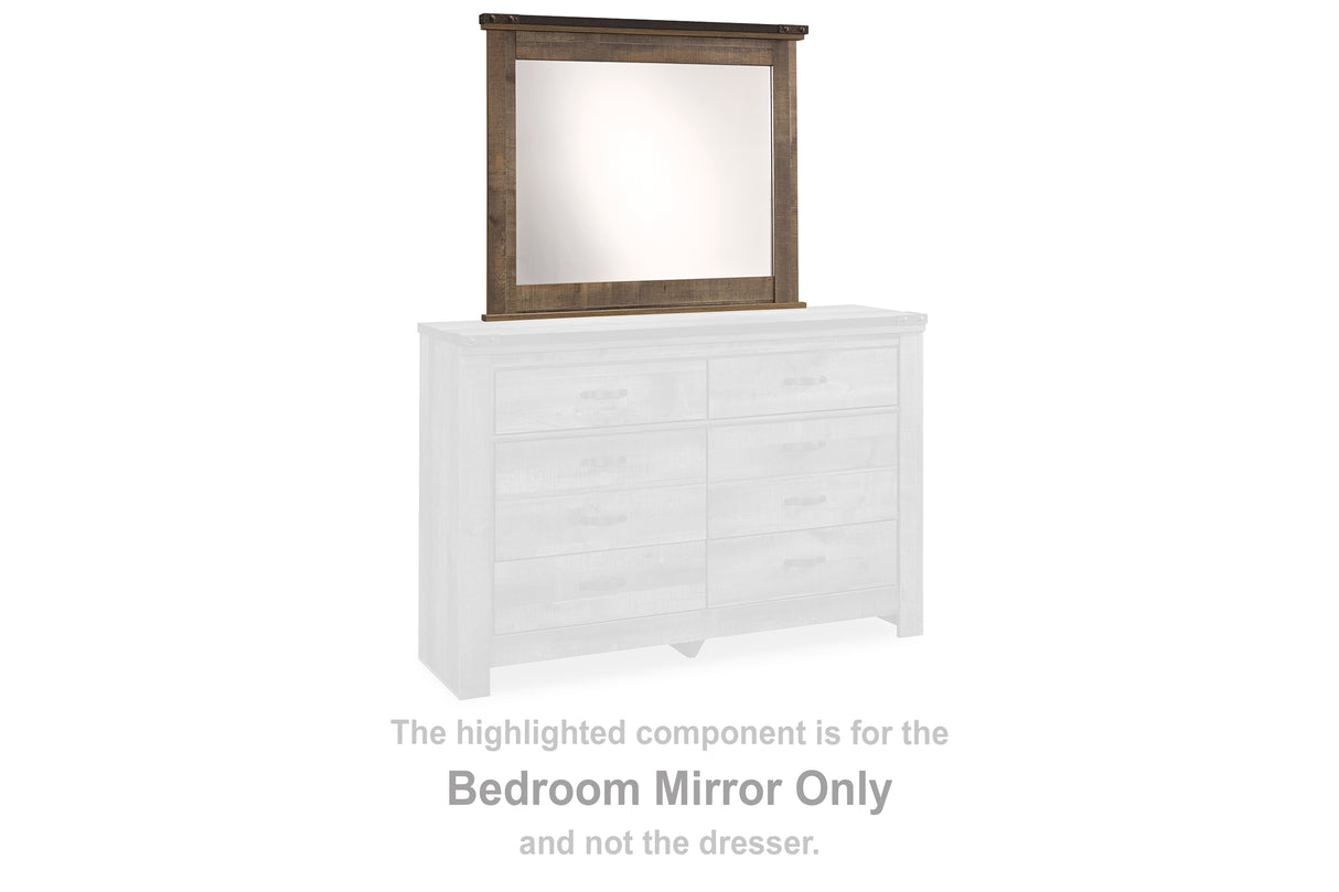 Trinell Brown Bedroom Mirror (Mirror Only) from Ashley Furniture - Luna Furniture