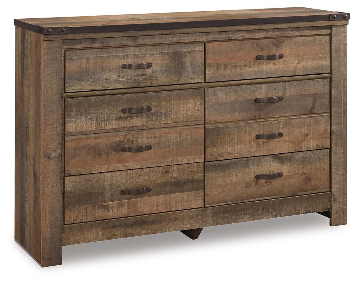 Trinell Brown Dresser, Chest and Nightstand from Ashley - Luna Furniture