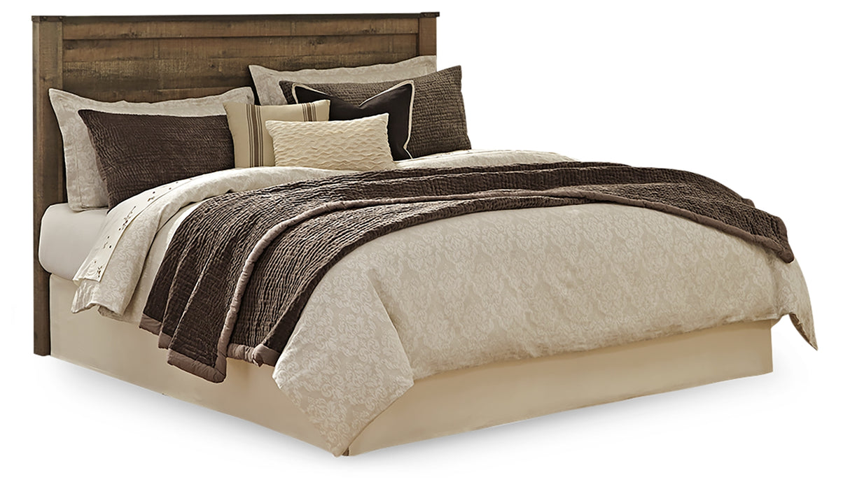 Trinell Brown King/California King Panel Headboard, Dresser, Mirror and Nightstand from Ashley Furniture - Luna Furniture