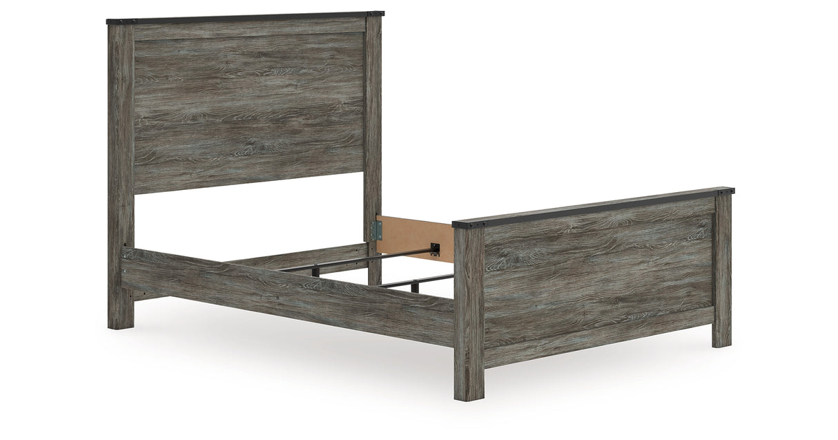 Frandern Queen Panel Bed, Dresser and Mirror from Ashley Furniture - Luna Furniture