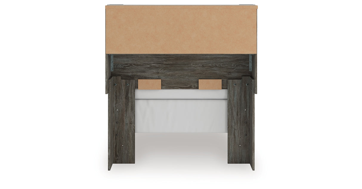 Frandern Twin Bookcase Bed, Dresser and Mirror from Ashley - Luna Furniture