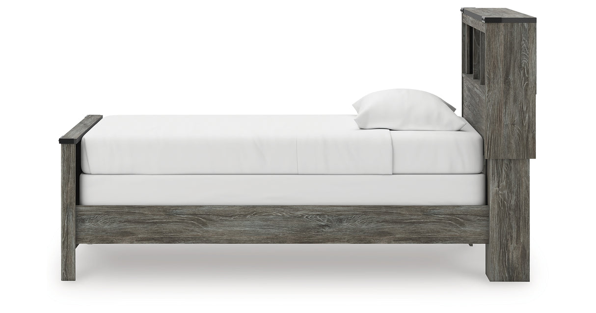 Frandern Twin Bookcase Bed, Dresser and Mirror from Ashley - Luna Furniture