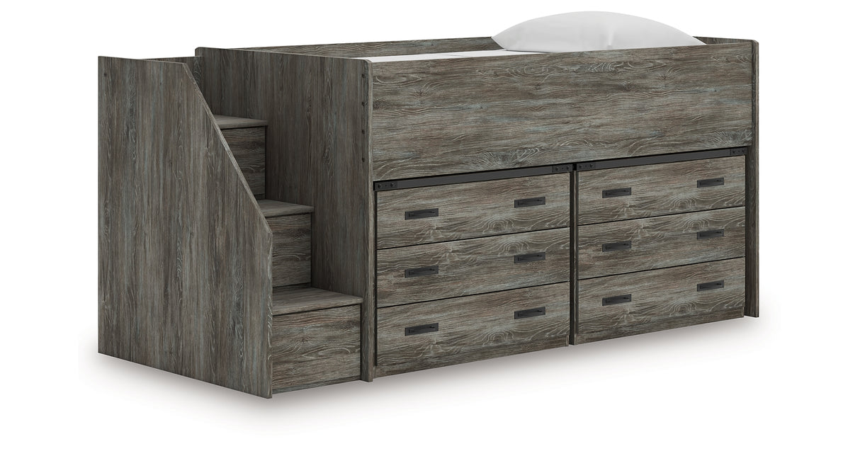 Frandern Twin Loft Bed with Drawer Storage from Ashley Furniture - Luna Furniture