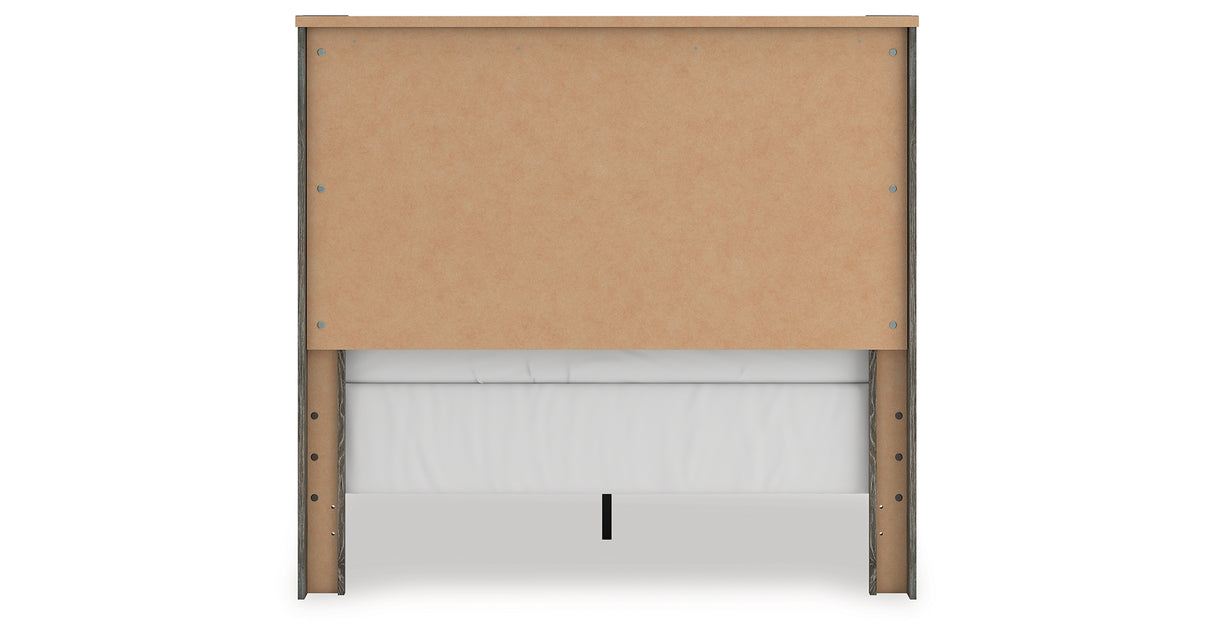 Frandern Full Panel Bed, Dresser and Mirror from Ashley Furniture - Luna Furniture
