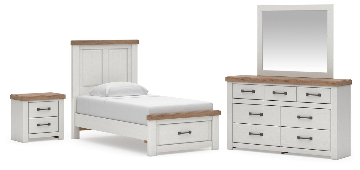 Savonport in White/Brown from Ashley - Luna Furniture