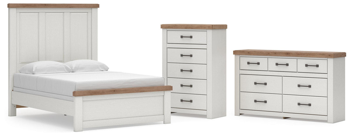 Savonport in White/Brown from Ashley - Luna Furniture