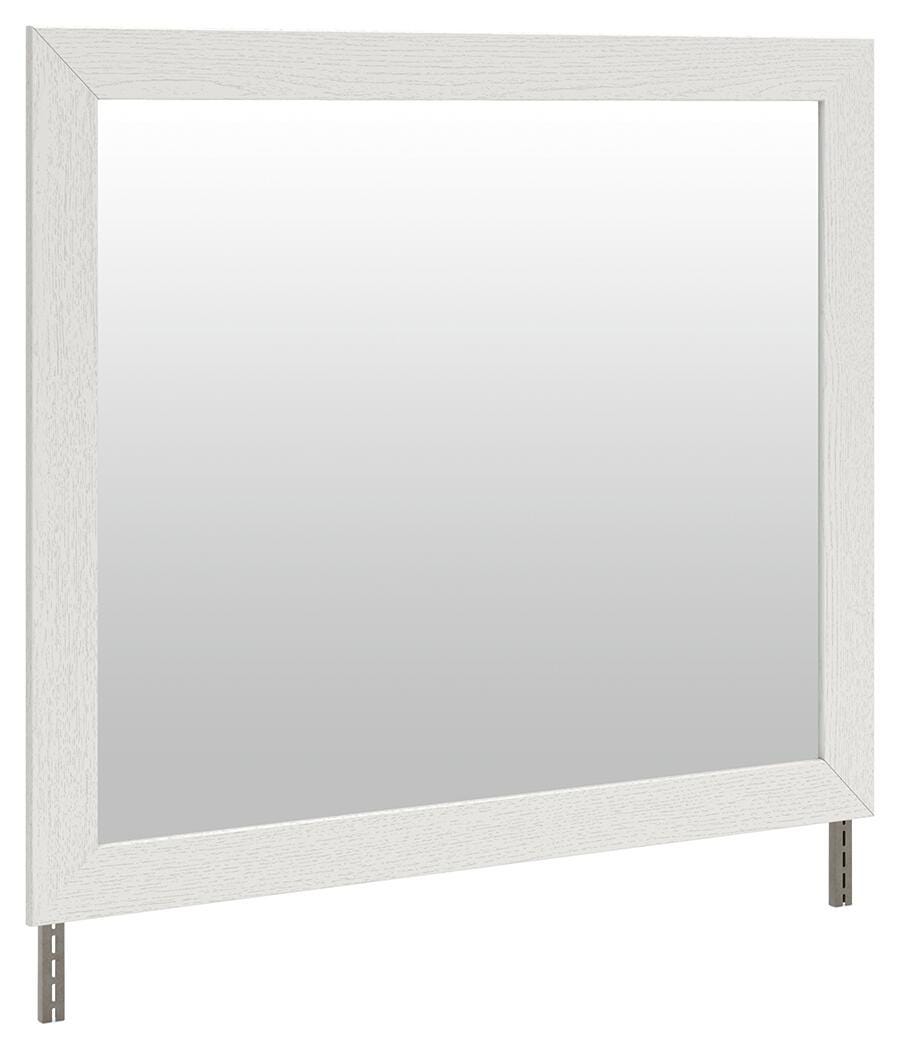 Savonport White Bedroom Mirror from Ashley - Luna Furniture