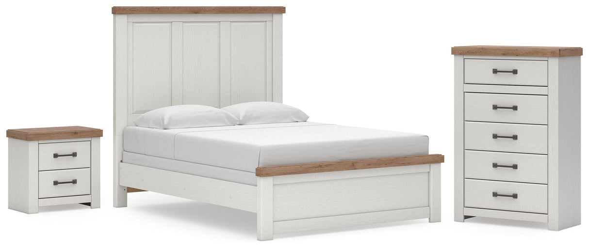 Savonport in White/Brown from Ashley - Luna Furniture