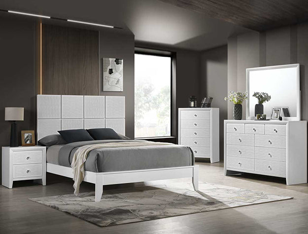 Evan White Chest from Crown Mark - Luna Furniture