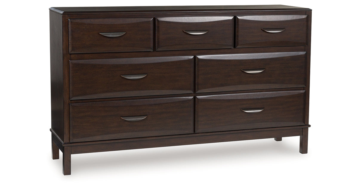 Vanmore Dark Brown Dresser from Ashley - Luna Furniture