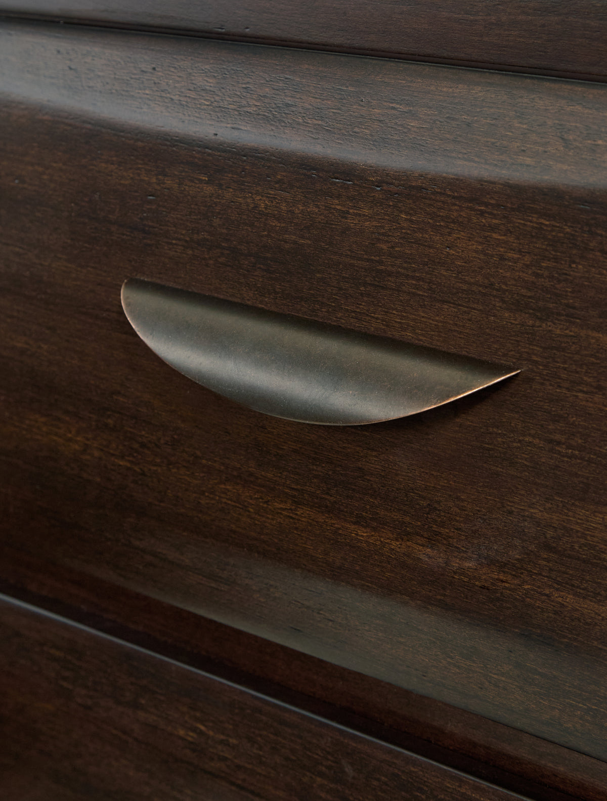 Vanmore Dark Brown King Bookcase Storage Platform Bed from Ashley - Luna Furniture