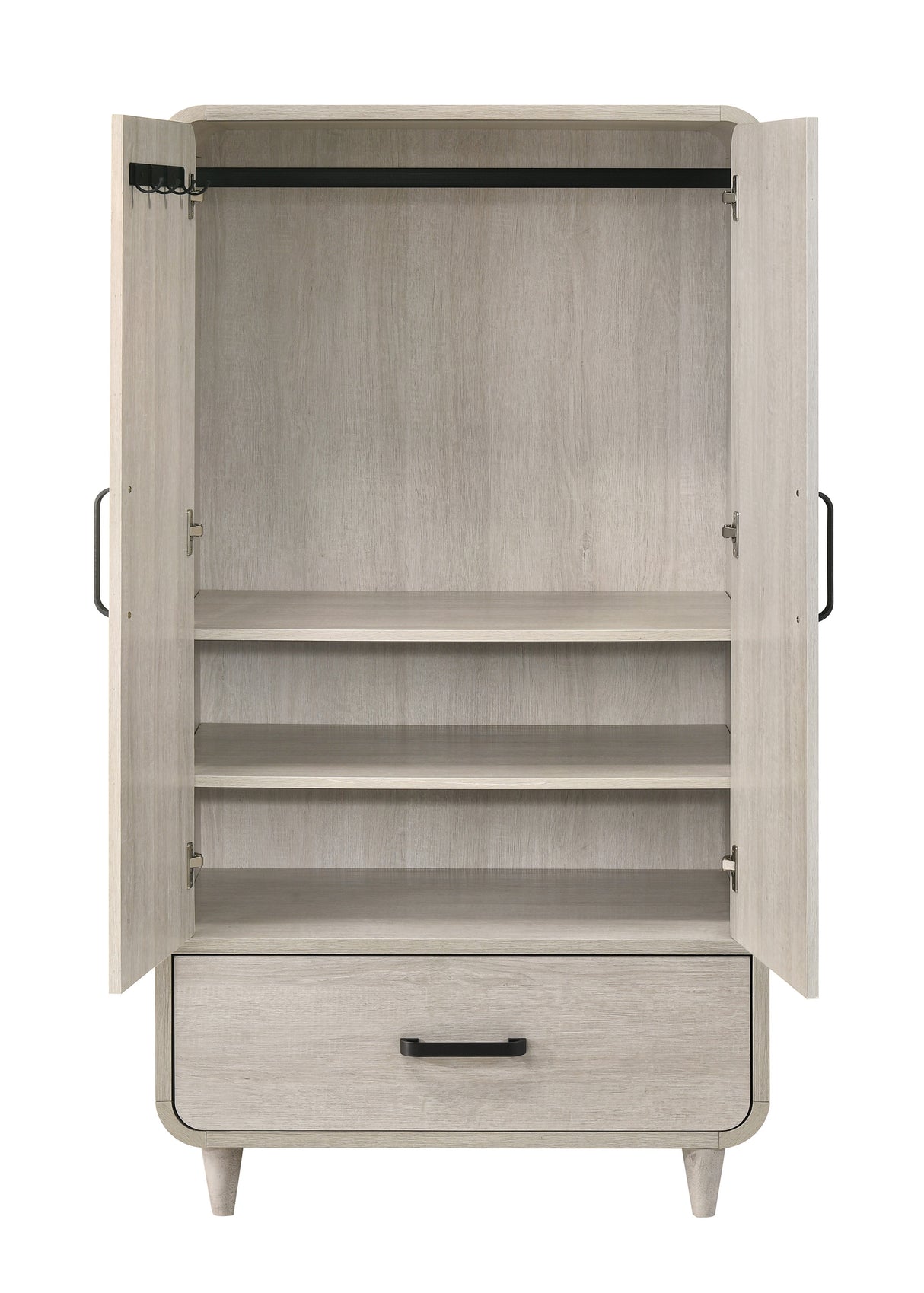 Nyomi White Armoire from Crown Mark - Luna Furniture
