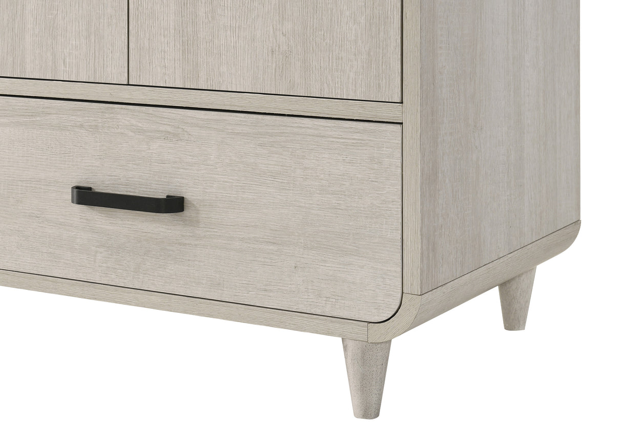 Nyomi White Armoire from Crown Mark - Luna Furniture