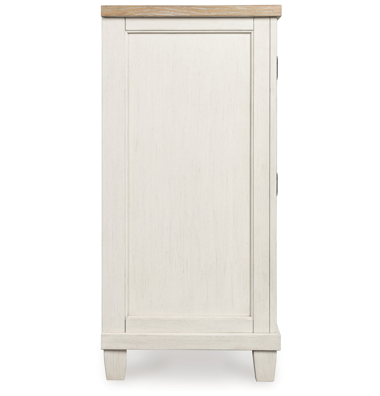 Shaybrock King Panel Bed with Dresser and 2 Nightstands in Antique White from Ashley - Luna Furniture
