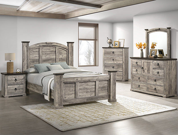 Ella-Mae Beige/Brown Dresser Mirror (Mirror Only) from Crown Mark - Luna Furniture