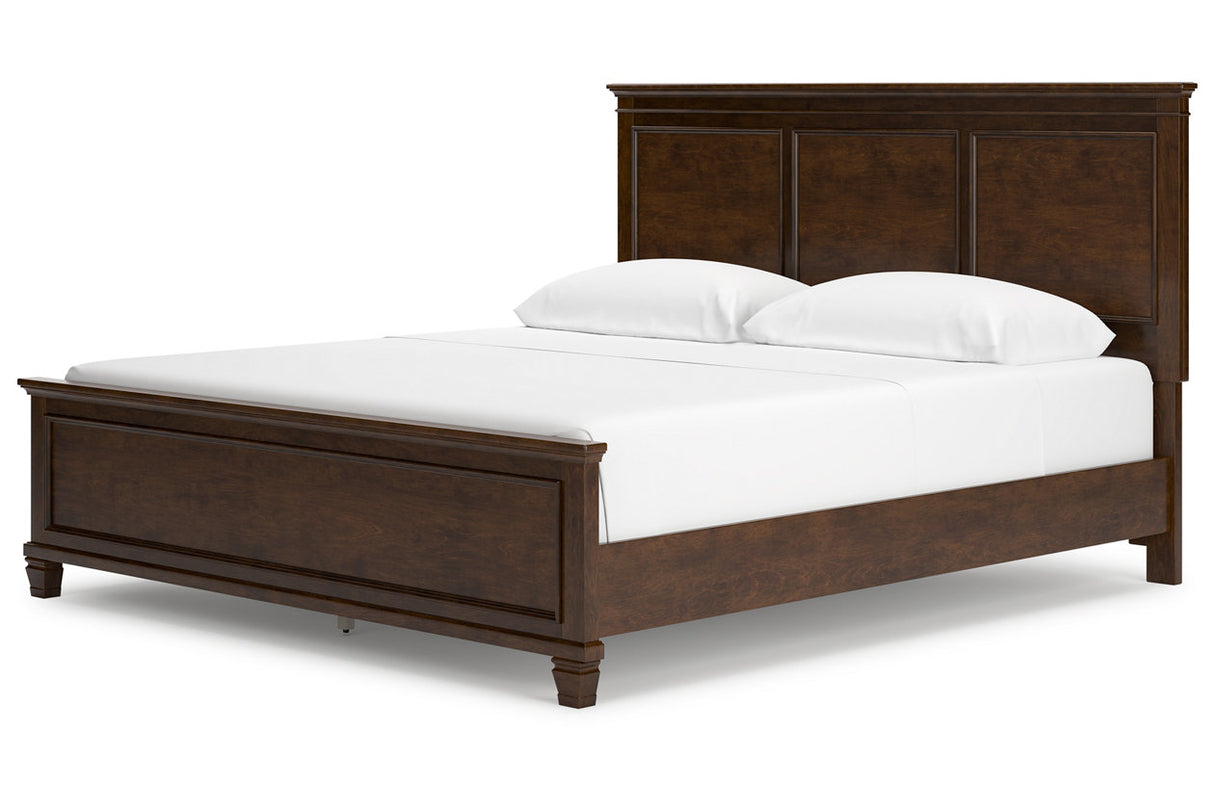 Danabrin Brown California King Panel Bed from Ashley - Luna Furniture